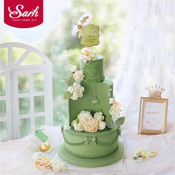 other festive & party supplies original design vintage style green leaf feather happy birthday cake er for decoration baking love gifts
other festive & party supplies original design vintage style green leaf feather happy birthday cake er for decoration baking love gifts