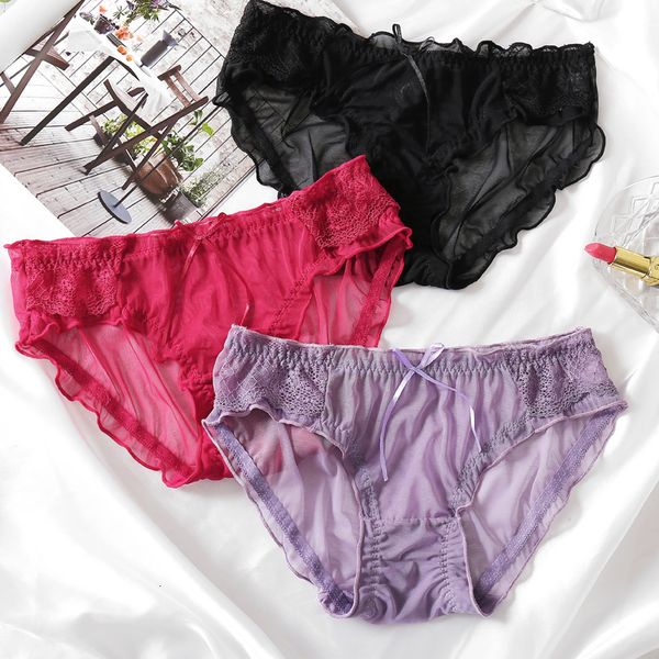 new lace panties fashion transparent floral bow soft lingerie briefs women underpant low-rise underwear, Black;white
new lace panties fashion transparent floral bow soft lingerie briefs women underpant low-rise underwear, Black;white