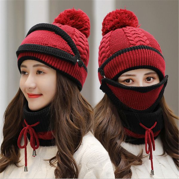 ins winter beanie hat scarf and mask set 3 pieces knitted hat cap neck thick knit fleeced hats warm scarfs skullies beanies ski cap e110602, Yellow
ins winter beanie hat scarf and mask set 3 pieces knitted hat cap neck thick knit fleeced hats warm scarfs skullies beanies ski cap e110602, Yellow