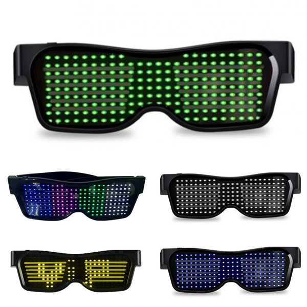 halloween bluetooth control application editable text diy usb led glasses high-quality abs material glow party supplies
halloween bluetooth control application editable text diy usb led glasses high-quality abs material glow party supplies