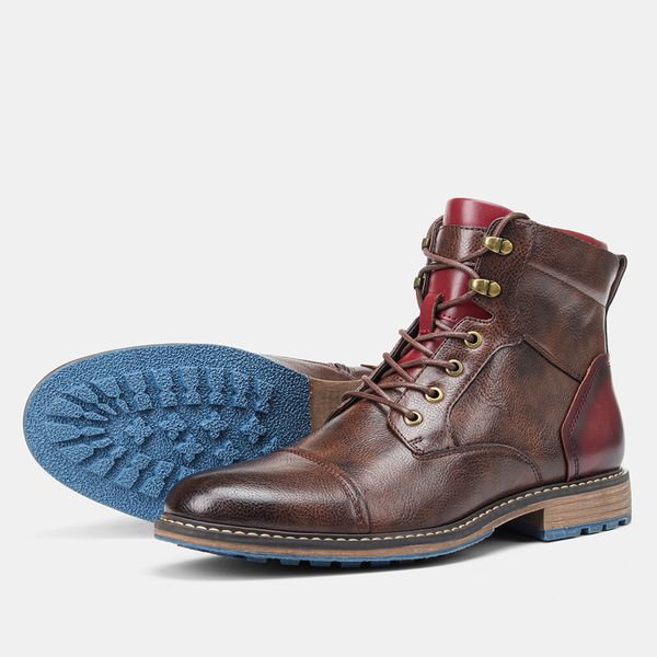 2020 new mens shoes cross-border large size mens leather boots fashion mens boots usd work ankle boots cross-border high dr. martens boo, Black
2020 new mens shoes cross-border large size mens leather boots fashion mens boots usd work ankle boots cross-border high dr. martens boo, Black
