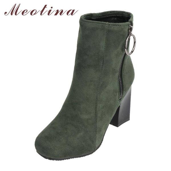 meotina bapkle boots женские высокие каблуки 2020 зимняя молния густые каблуки осенние туфли зеленые короткие туфли зеленый плюс размер 33-4, Black
meotina bapkle boots женские высокие каблуки 2020 зимняя молния густые каблуки осенние туфли зеленые короткие туфли зеленый плюс размер 33-4, Black