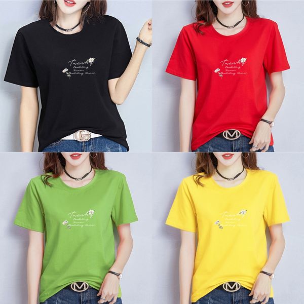 2020 summer new versatile printed t- short sleeve t-shirt bottoming shirt for female students to show thin and loose korean fashion euxf, White
2020 summer new versatile printed t- short sleeve t-shirt bottoming shirt for female students to show thin and loose korean fashion euxf, White
