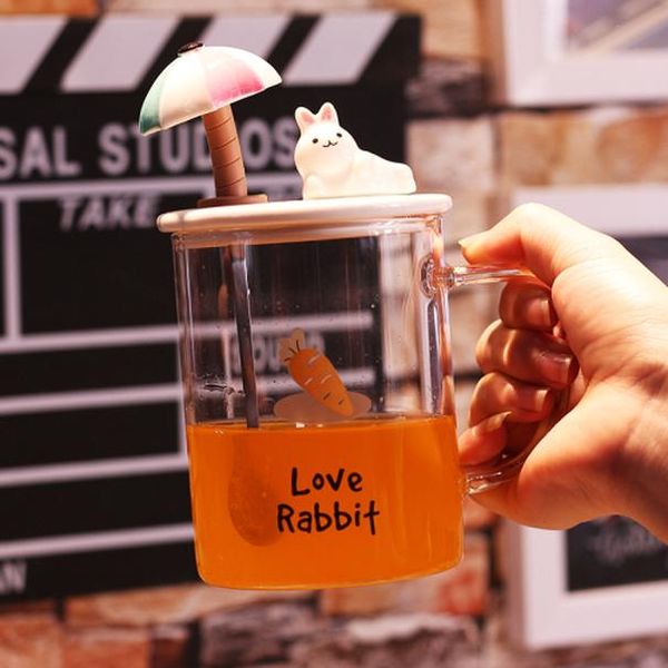 water cup japanese breakfast mug bunny glass cutie girl student heat resistant large diameter juice glass with lid and spoon bbynnt
water cup japanese breakfast mug bunny glass cutie girl student heat resistant large diameter juice glass with lid and spoon bbynnt
