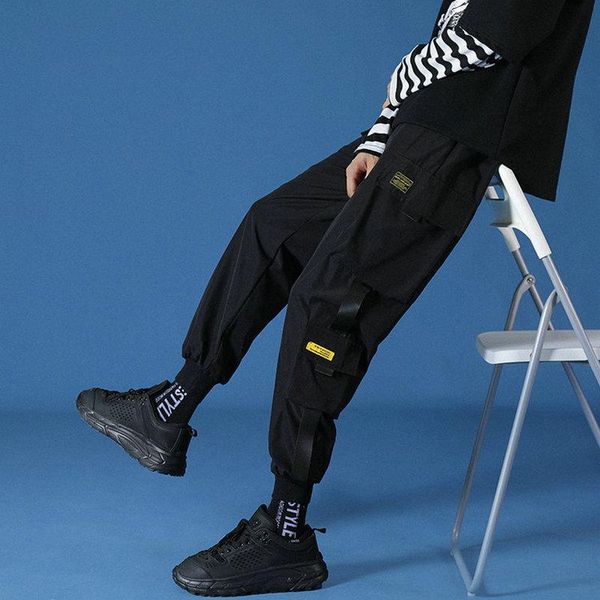 new men's high street cargo harem pants ribbons jogging sweatpants men casual trousers woman streetwear pants oversized 5xl, Black
new men's high street cargo harem pants ribbons jogging sweatpants men casual trousers woman streetwear pants oversized 5xl, Black