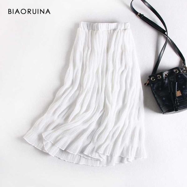 biaoruina women's pleated chiffon high waist sweet skirt with lining ladies korean style summer elegant skirts new arrival1, Black
biaoruina women's pleated chiffon high waist sweet skirt with lining ladies korean style summer elegant skirts new arrival1, Black