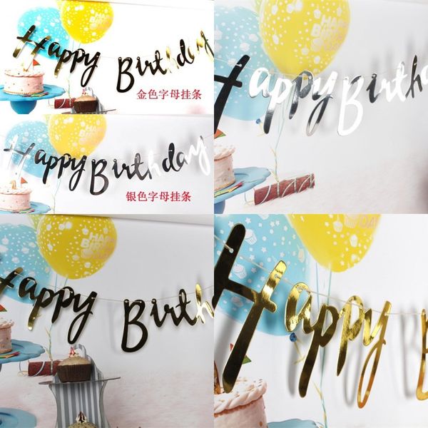 hang up a flag golden silvery letter hanging bar anniversary party happy birthday new style banner factory direct selling 2 5wc p1
hang up a flag golden silvery letter hanging bar anniversary party happy birthday new style banner factory direct selling 2 5wc p1