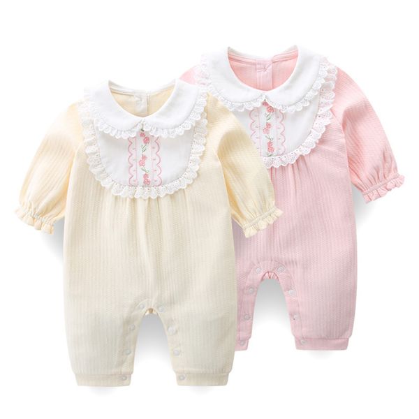 2021 new autumn baby romper peter pan collar one-piece girls spring clothes 2 color kx2i, Blue
2021 new autumn baby romper peter pan collar one-piece girls spring clothes 2 color kx2i, Blue