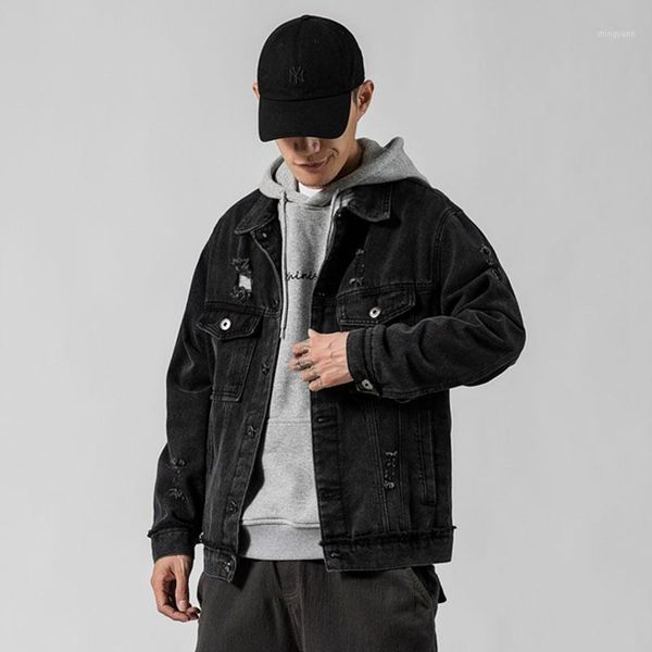 2020 spring and autumn fashion men's denim jacket jacket men's cotton large size clothing1, Black;brown
2020 spring and autumn fashion men's denim jacket jacket men's cotton large size clothing1, Black;brown