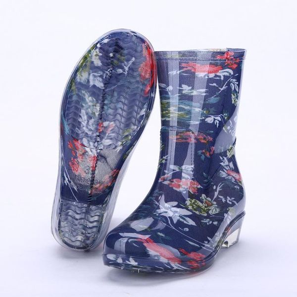 new design girl's rain boots waterproof shoes woman rain woman water rubber midcalf boots spring botas 2020 new, Black
new design girl's rain boots waterproof shoes woman rain woman water rubber midcalf boots spring botas 2020 new, Black