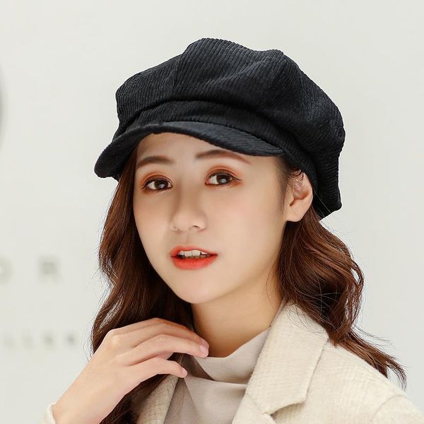 cokk autumn winter new corduroy octagonal hat female stripe newsboy cap beret hats for women korean retro vintage bonnet swy bbyluh bdehome, Blue;gray
cokk autumn winter new corduroy octagonal hat female stripe newsboy cap beret hats for women korean retro vintage bonnet swy bbyluh bdehome, Blue;gray