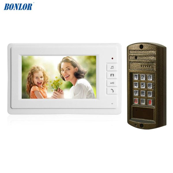 video door phones 1set smart home bell 7 inch lcd monitor wire phone security alarm access intercom system talk-back
video door phones 1set smart home bell 7 inch lcd monitor wire phone security alarm access intercom system talk-back