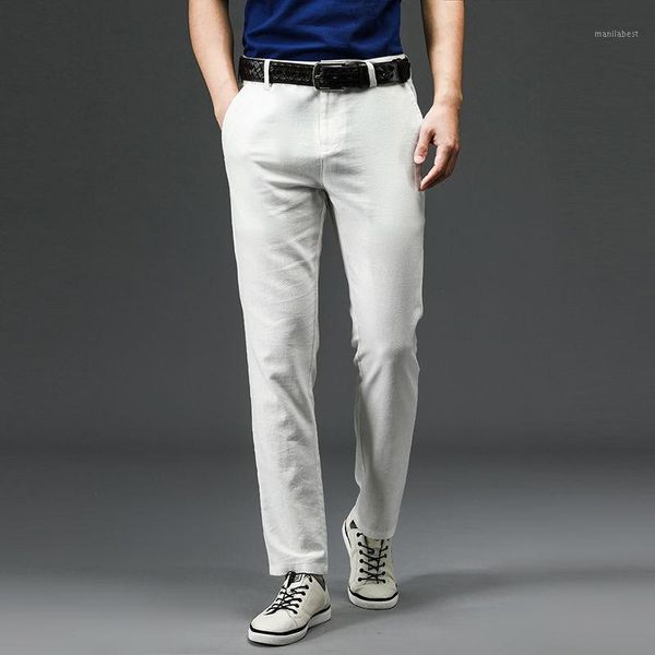 2020 spring and summer new youth popular korean version of solid color cotton and linen trousers fashion casual straight pants1, White;black
2020 spring and summer new youth popular korean version of solid color cotton and linen trousers fashion casual straight pants1, White;black