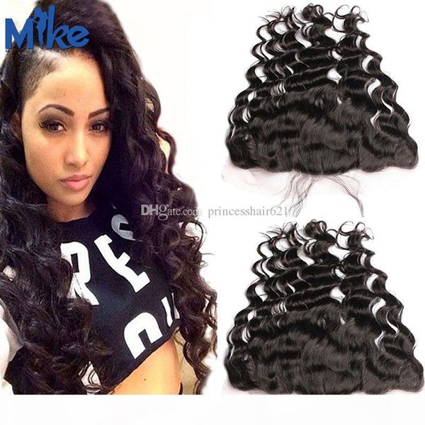 mikehair lace frontal closure brazilian peruvian malaysian indian natural wave human hair lace frontal closure wavy hair 13x4 lace frontal, Black;brown
mikehair lace frontal closure brazilian peruvian malaysian indian natural wave human hair lace frontal closure wavy hair 13x4 lace frontal, Black;brown