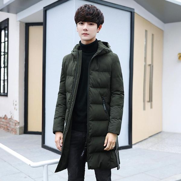 new winter warm cotton-padded jacket male long fashion youth style thickening hooded jacket casual man cotton parka coat, Black
new winter warm cotton-padded jacket male long fashion youth style thickening hooded jacket casual man cotton parka coat, Black