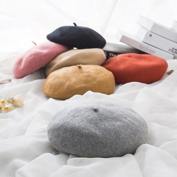 berets french style solid casual vintage women's hat beret plain cap girl's warm winter beanie hats femme aldult caps, Blue;gray
berets french style solid casual vintage women's hat beret plain cap girl's warm winter beanie hats femme aldult caps, Blue;gray