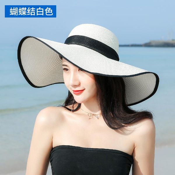 elegant style summer large brim straw hat women girls fashion sun hat uv protect big bow summer beach hat wmtlvr xhlove, Black;white
elegant style summer large brim straw hat women girls fashion sun hat uv protect big bow summer beach hat wmtlvr xhlove, Black;white
