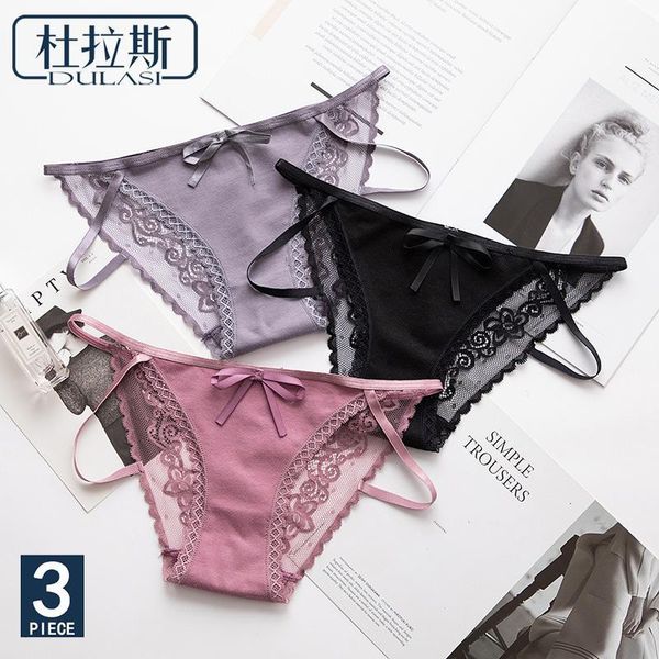 dulasi 3pcs new lace underwear europe and america hollow underwear ladies solid color low waist lace transparent1, Black;pink
dulasi 3pcs new lace underwear europe and america hollow underwear ladies solid color low waist lace transparent1, Black;pink