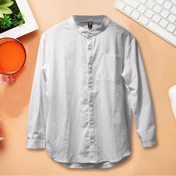 men button splicing linen long sleeve shirt fashion long sleeve blouse slim flax shirts male white color casual shirts 5.231, White;black
men button splicing linen long sleeve shirt fashion long sleeve blouse slim flax shirts male white color casual shirts 5.231, White;black