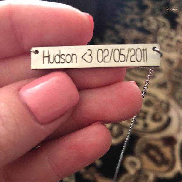 personalize custom baby name necklace gold tone solid stainless steel adjustable necklace new born to child girls boys women1, Silver
personalize custom baby name necklace gold tone solid stainless steel adjustable necklace new born to child girls boys women1, Silver