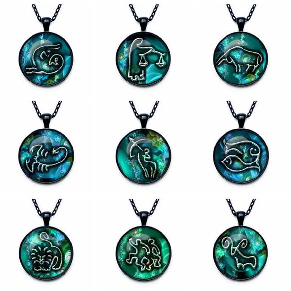 selling zodiac time gemstone glass necklace pendants gsfn357 (with chain) mix order pendant necklaces, Silver
selling zodiac time gemstone glass necklace pendants gsfn357 (with chain) mix order pendant necklaces, Silver