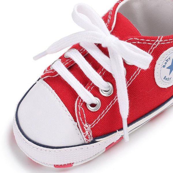 new canvas baby sneaker sport shoes for girls boys newborn shoes baby walker infant toddler soft bottom anti-slip first walkers
new canvas baby sneaker sport shoes for girls boys newborn shoes baby walker infant toddler soft bottom anti-slip first walkers