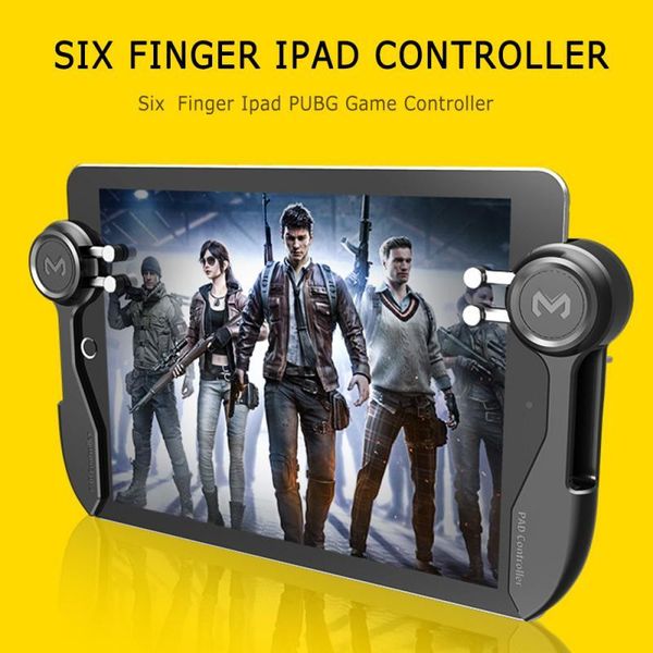 game controllers & joysticks mobile pubg trigger controller for ipad tablet six finger joystick handle aim button l1r1 shooter gamepad
game controllers & joysticks mobile pubg trigger controller for ipad tablet six finger joystick handle aim button l1r1 shooter gamepad