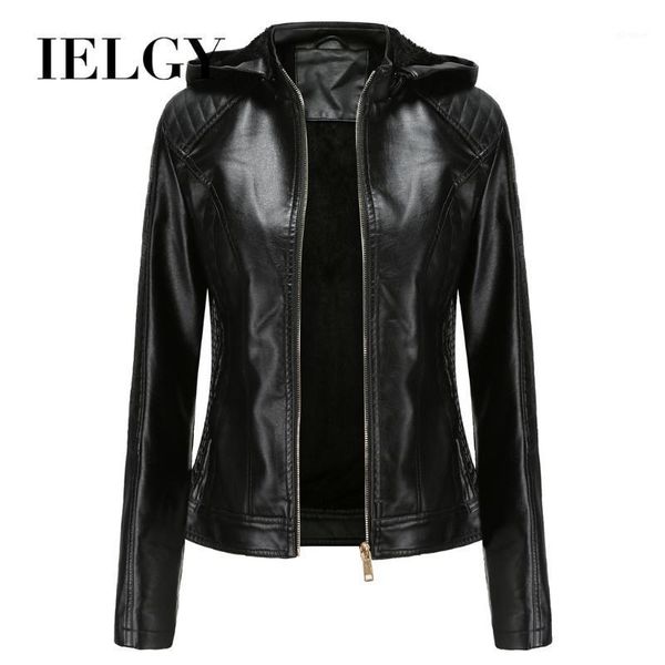 ielgy hooded leather women's comfortable warm plus velvet fashion short casual large size wild jacket1, Black
ielgy hooded leather women's comfortable warm plus velvet fashion short casual large size wild jacket1, Black