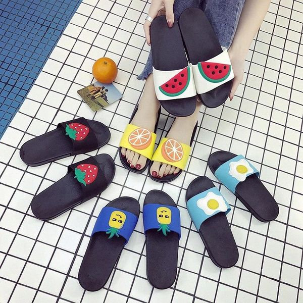 2021 fashion fruit indoor slippers summer shoes pvc non slip flip flops beach slippers slides outdoor shoes women men couple #zu5v, Black
2021 fashion fruit indoor slippers summer shoes pvc non slip flip flops beach slippers slides outdoor shoes women men couple #zu5v, Black