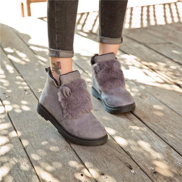 boots winter snow women fashion platform warm ankle for ladies casual comfortable flats cotton shoes botas mujer, Black
boots winter snow women fashion platform warm ankle for ladies casual comfortable flats cotton shoes botas mujer, Black