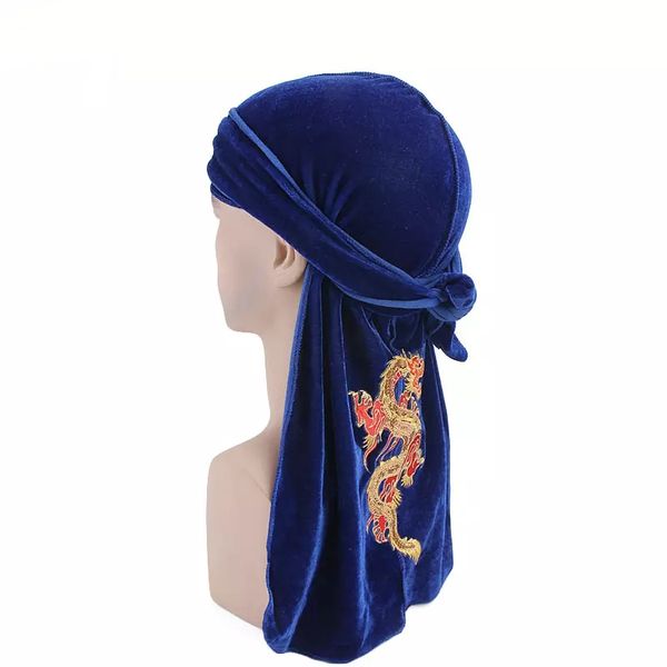 new china fashion men's dragon pattern durags bandanas headwear men durag turban hat headband hair cover accessories waves cap, Blue;gray
new china fashion men's dragon pattern durags bandanas headwear men durag turban hat headband hair cover accessories waves cap, Blue;gray