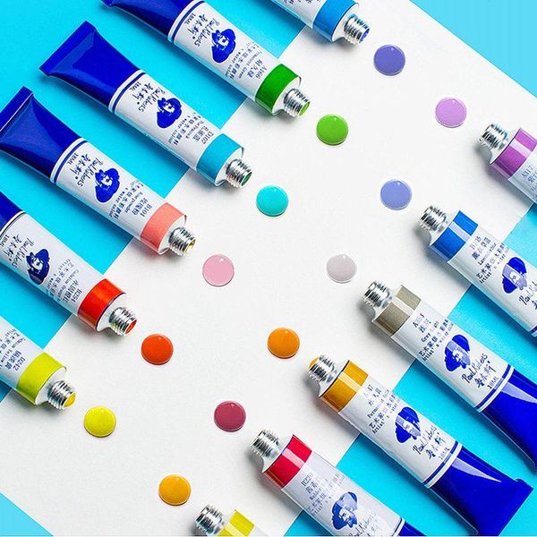 rubens 18ml grade a artist watercolor paint tube set water color paints pigment aquarel for drawing art supplies
rubens 18ml grade a artist watercolor paint tube set water color paints pigment aquarel for drawing art supplies