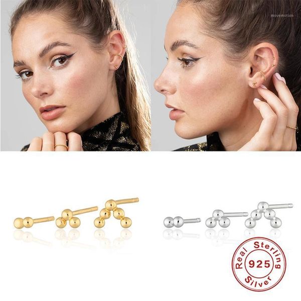 aide 3pcs/1set 925 sterling silver 18k gold plated piercing stud earrings for woman cartilage pendientes fine jewelry wholesale1, Golden;silver
aide 3pcs/1set 925 sterling silver 18k gold plated piercing stud earrings for woman cartilage pendientes fine jewelry wholesale1, Golden;silver