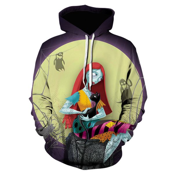 2020 selling bride printed hoodie halloween night men/women sweatshirts fall moon zombie pullover hoodies, Black
2020 selling bride printed hoodie halloween night men/women sweatshirts fall moon zombie pullover hoodies, Black