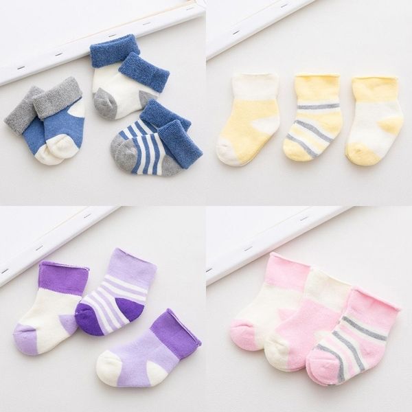 3pair/lot cotton thick baby socks children 0-3 years old baby foot sock y201009, Pink;yellow
3pair/lot cotton thick baby socks children 0-3 years old baby foot sock y201009, Pink;yellow