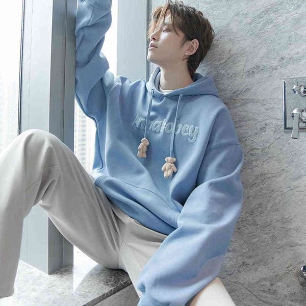 2021 new autumn winter sweatshirt men hoodies women ins hooded student korean loose plus veet thickening bear personality jacket simple mgx1, Black
2021 new autumn winter sweatshirt men hoodies women ins hooded student korean loose plus veet thickening bear personality jacket simple mgx1, Black