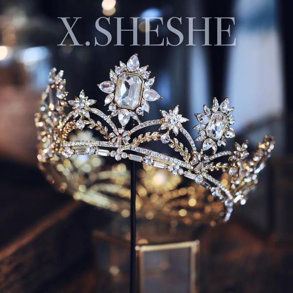 new luxury baroque exquisite elegant round bridal crown headdress dress wedding accessories, Silver
new luxury baroque exquisite elegant round bridal crown headdress dress wedding accessories, Silver