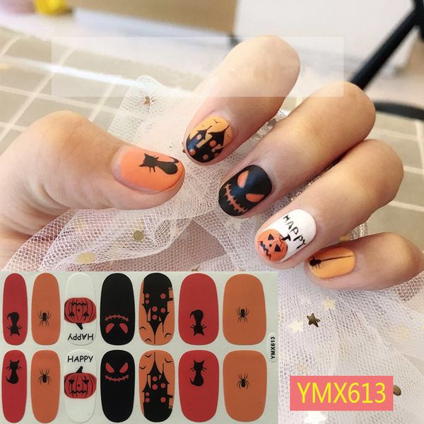 christmas/halloween nail art stickers festival pumpkin 14tips/sheet wraps waterproof full diy manicure accessories ymx series
christmas/halloween nail art stickers festival pumpkin 14tips/sheet wraps waterproof full diy manicure accessories ymx series