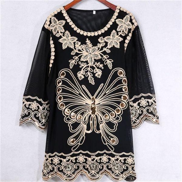 women's geometric and embroidered shirts fashion blouses mujer yopg, White 
women's geometric and embroidered shirts fashion blouses mujer yopg, White