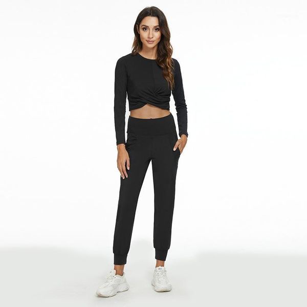 yoga outfits women leaky navel sports set fitness suits gym cloth long sleeve shirts running leggings workout pants1, White;red
yoga outfits women leaky navel sports set fitness suits gym cloth long sleeve shirts running leggings workout pants1, White;red