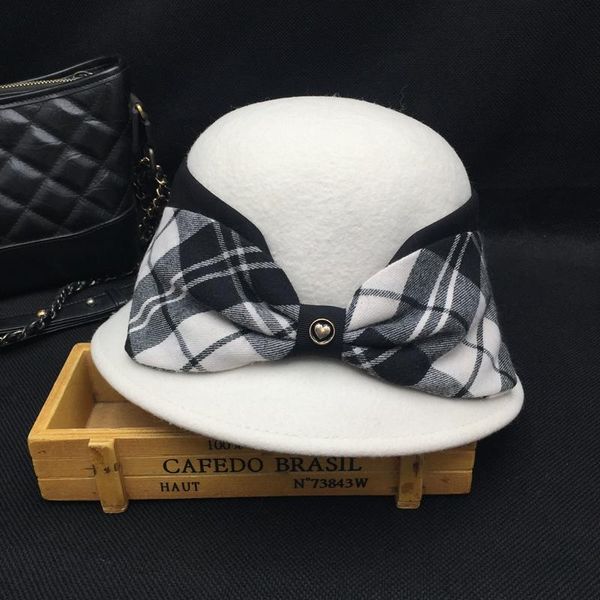 wide brim hats white wool bucket hat for women during the spring and autumn winter leisure fashion ins, Blue;gray
wide brim hats white wool bucket hat for women during the spring and autumn winter leisure fashion ins, Blue;gray