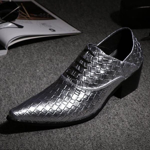 christia bella fashion plus size pointed toe men oxfords shoes trellis real leather men business formal heighten dress shoes, Black
christia bella fashion plus size pointed toe men oxfords shoes trellis real leather men business formal heighten dress shoes, Black