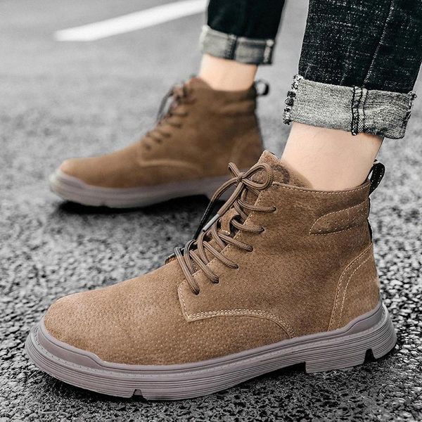 men boots cow suede leather lace up military boots men winter ankle boots shoes for men winter casual non slip footwear #hs2m
men boots cow suede leather lace up military boots men winter ankle boots shoes for men winter casual non slip footwear #hs2m