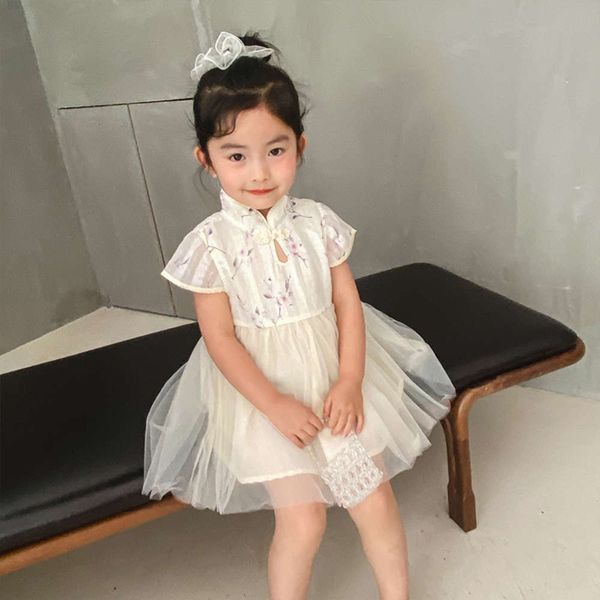 new spring girls' qipao princs 2020 children's little girl summer drs pengpeng yarn skirt 110g, Red;yellow
new spring girls' qipao princs 2020 children's little girl summer drs pengpeng yarn skirt 110g, Red;yellow