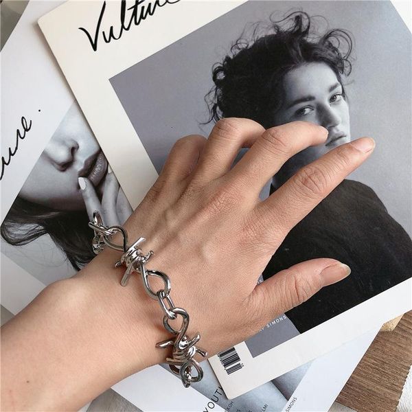 wrap body chains jewelry men women barbed wire brambles bracelet hip hop punk thorns brambles bracelet, Golden;silver
wrap body chains jewelry men women barbed wire brambles bracelet hip hop punk thorns brambles bracelet, Golden;silver