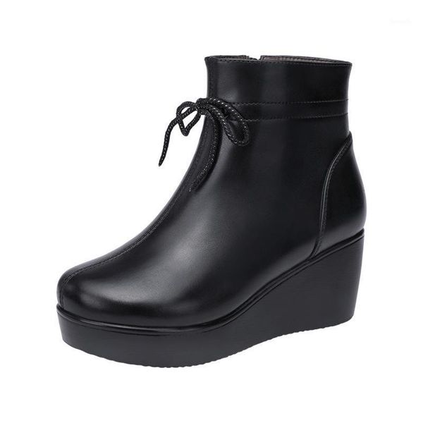 boots size (32-43) waterproof thick sole women black wedge platform shoes 2021 fall winter ladies ankle casual shoes1
boots size (32-43) waterproof thick sole women black wedge platform shoes 2021 fall winter ladies ankle casual shoes1