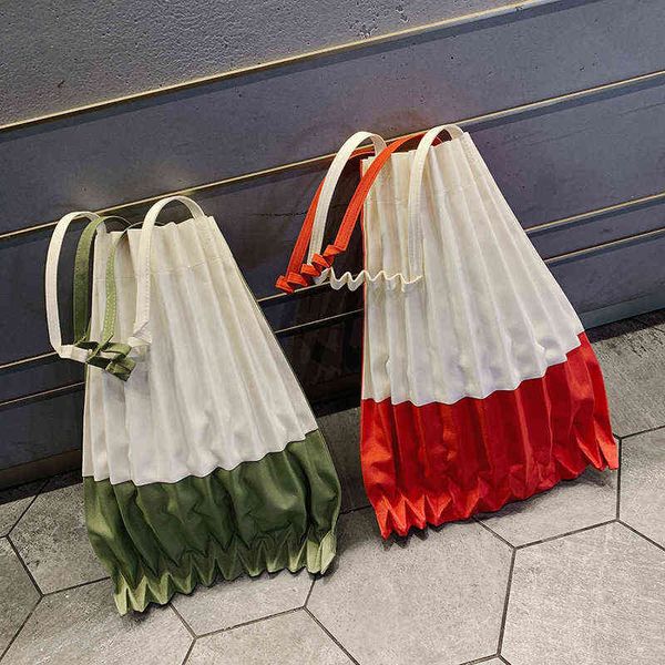 korean chic women knit folds canva wallet handbag simple fashion shoulder pleated panelled bag ladies elegant panelled tote bags y220304
korean chic women knit folds canva wallet handbag simple fashion shoulder pleated panelled bag ladies elegant panelled tote bags y220304
