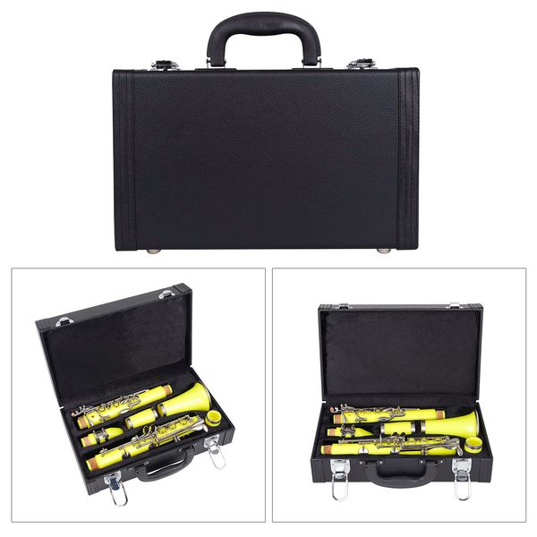 pu leather professional replacement clarinet storage case portable padded box shockproof easy grip anti dust
pu leather professional replacement clarinet storage case portable padded box shockproof easy grip anti dust