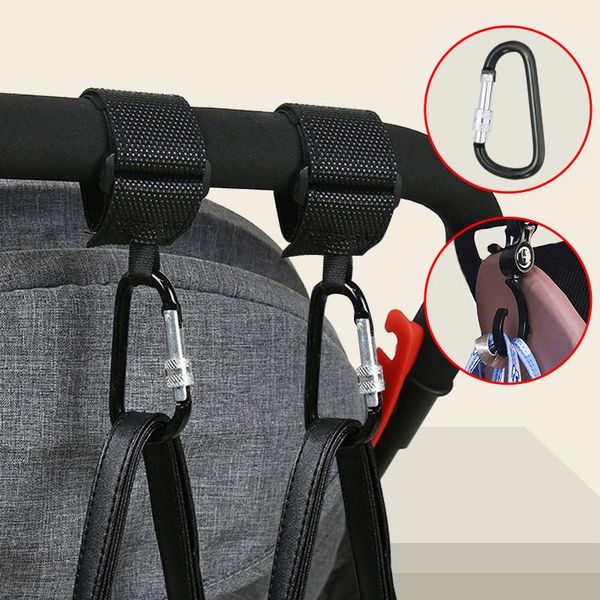 1pc Baby Stroller Accessories Multi Purpose Baby Stroller Hook Shopping Pram Hook Props Hanger Metal Convenient 2020