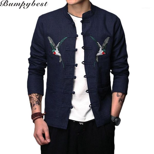 linen cotton men jackets animal embroidery chinese style traditional tang single breasted slim fit casual brand coats1, Black;brown
linen cotton men jackets animal embroidery chinese style traditional tang single breasted slim fit casual brand coats1, Black;brown